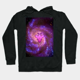 Pink Cosmo Owl Hoodie